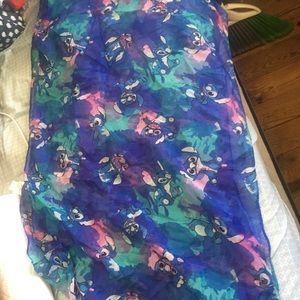 NWOT LiLo & Stitch Scarf